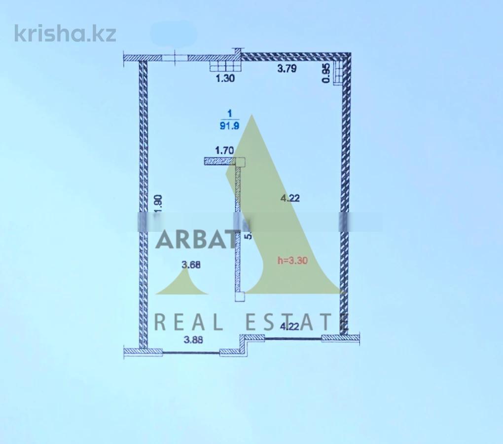 Фото Квартира, 2 комн, 91.9 м², 3/5 эт., 2024 г.п.