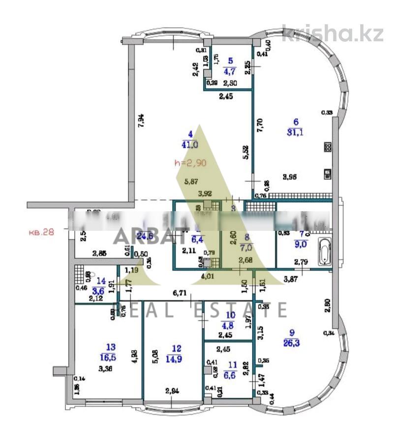 Фото Квартира, 4 комн, 200 м², 3/6 эт., 2013 г.п.