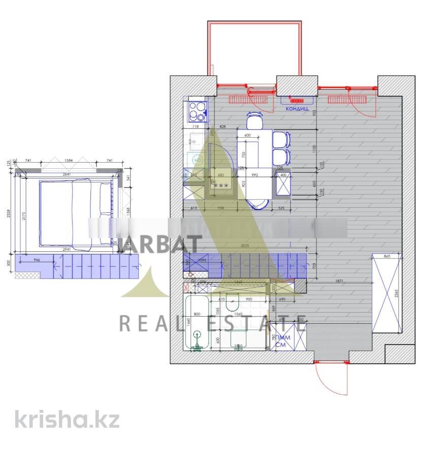 Фото Квартира, 1 комн, 45 м², 2/5 эт., 2024 г.п.