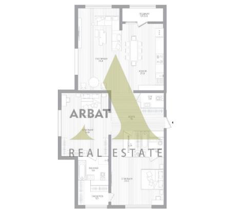 Фото Квартира, 3 комн, 135.1 м², 2/9 эт., 2025 г.п.