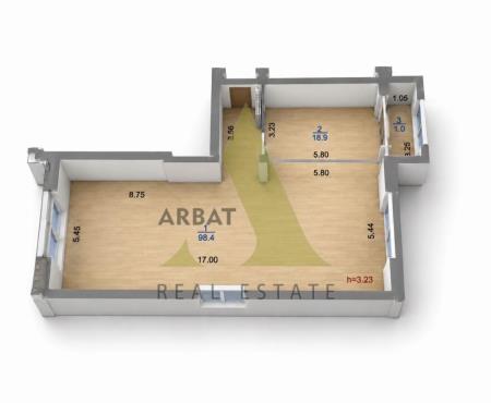 Фото Квартира, 3 комн, 118 м², 2/3 эт., 2024 г.п.